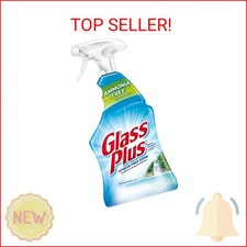 Glass Plus Glass Cleaner, 32 Fl Oz Bottle, Multi-Surface Glass Cleaner 0.24 per fl oz