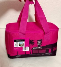 Trader Joe's Insulated Mini Tote Lunch Bag Pink Limited Edition