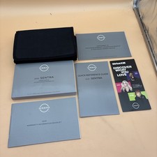 2025 NISSAN SENTRA OWNERS MANUAL Quick Reference Guide With Case Included