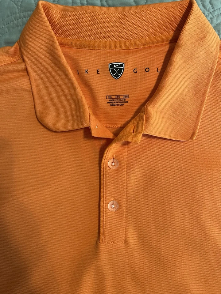 Polo Nike Golf Dri Fit 3xl Naranja Foto 2 de 4