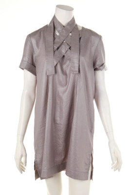 cop.copine dress Lacing D 42 greige