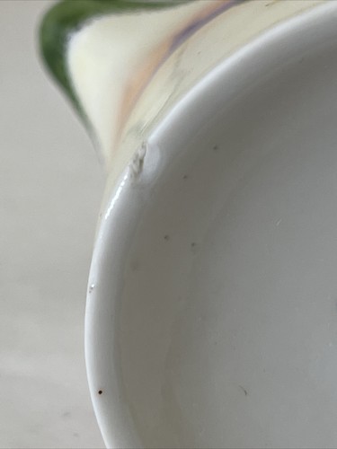 Diseño de velero crema de porcelana pintada a mano nipona vintage - Imagen 7 de 12