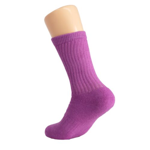 Crew-Socken aus Baumwolle für Damen 3 PAAR glatte Zehennahtsocken - Bild 129 von 131