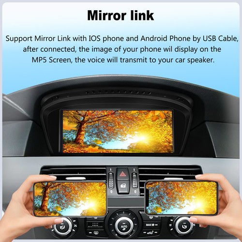 8.8" 4+64G Carplay For BMW 3/5 Series E90 E60 CCC 2004-08  Android 13 Car Radio - Picture 11 of 20