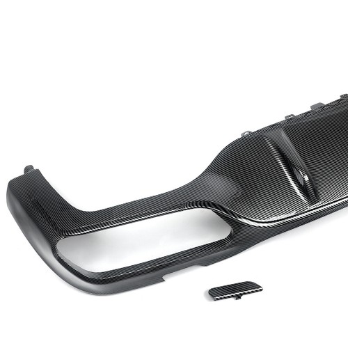 For Mercedes-Benz E-Class W213 E300 E53 Style 2016-20 Carbon Look Rear Diffuser - Picture 11 of 15