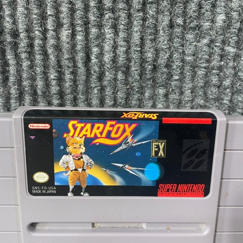 Star Fox Super Nintendo Entertainment System SNES 1993 Cart Only Tested SNES 90s - Picture 2 of 8