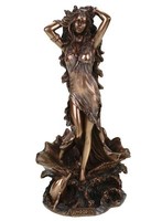 Veronese 708-7753 Figur Aphrodite GöTtin Der SchöNheit Bronziert Skulptur 29 Cm