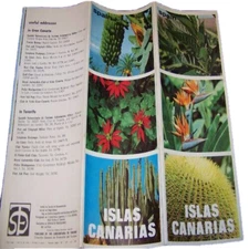 Vintage Travel Brochure ISLAS CANARIAS SPAIN  