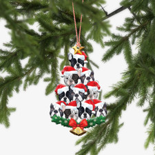 French Bulldog Christmas Ornament, French Bulldog Car Ornament, Bulldog Gift