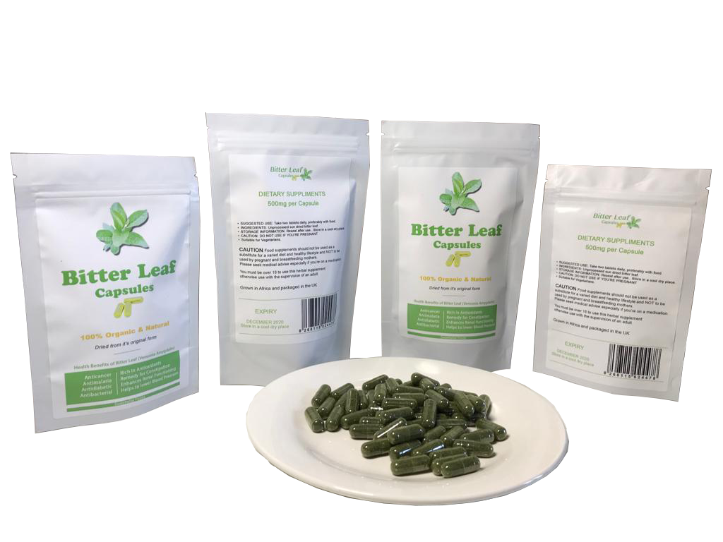 Bitter Leaf Capsules 90 Capsules 100 Organic SEE VIDEO eBay