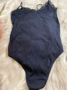 Zara black Bodysuit body shapewear size M | eBay