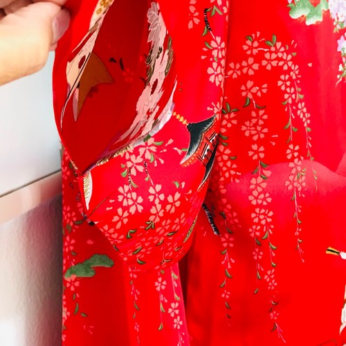 Japanese Print KIMONO - Wearable Art! - Picture 15 of 20