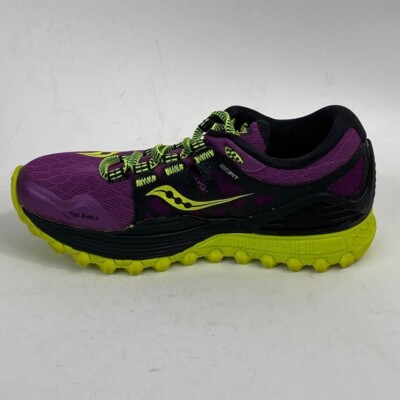 Saucony Everun Womens Xodus Iso Running Shoes Purple 10325