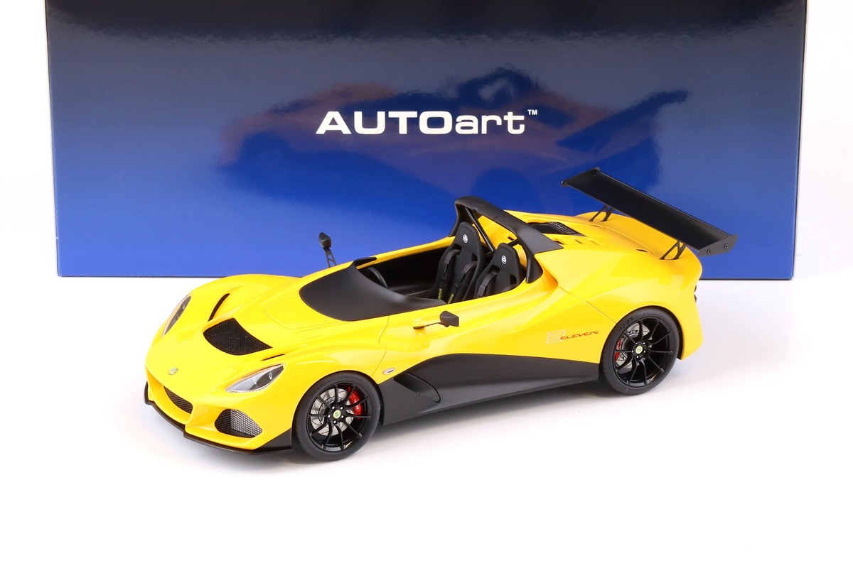 半額 福袋の通販 AUTOart 1:18 Lotus eBay | 75393 black yellow/ 3-Eleven 乗用車