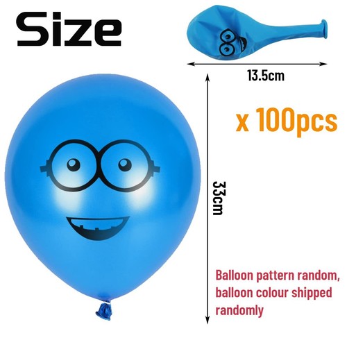 Émoticônes Ballons 100 Ballons Smiley Ballon en Latex Ballon Emoticones Amusa... - Imagen 7 de 7