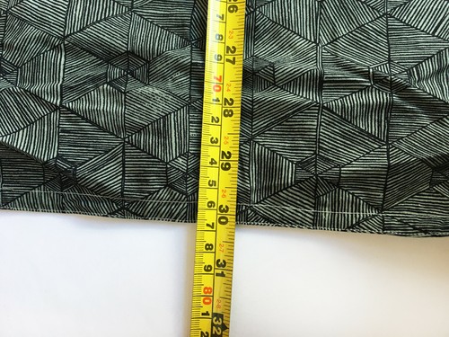 Men's Paul Smith Large Long-Sleeve Shirt Tailored Fit Green/Grey & Black (#51) - Picture 11 of 11