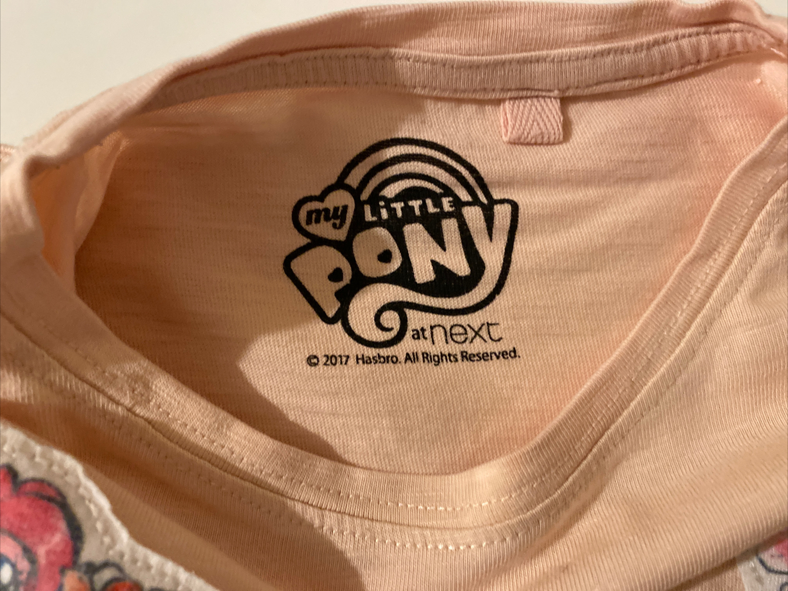 T shirt bambina Next My Little Pony rosa chiaro età 5