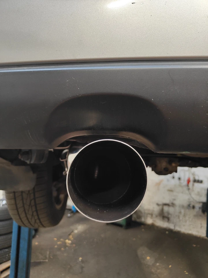 SUBARU FORESTER SG 2.5 Edelstahl Sportauspuff Don Silencioso ROAR 1x104 - Bild 2 von 4