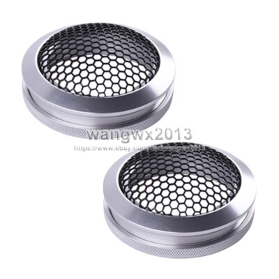 2x Lautsprecher Gitter 6,5/8 Zoll Metall Mesh - Schutzgitter Für Auto & Heimlautsprecher