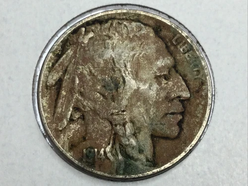 1914 Buffalo Nickel in extra fine