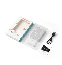 10000mAh Power Bank Magnetic Pack Wireless Charger for iPhone 16/15/14/13/12/11