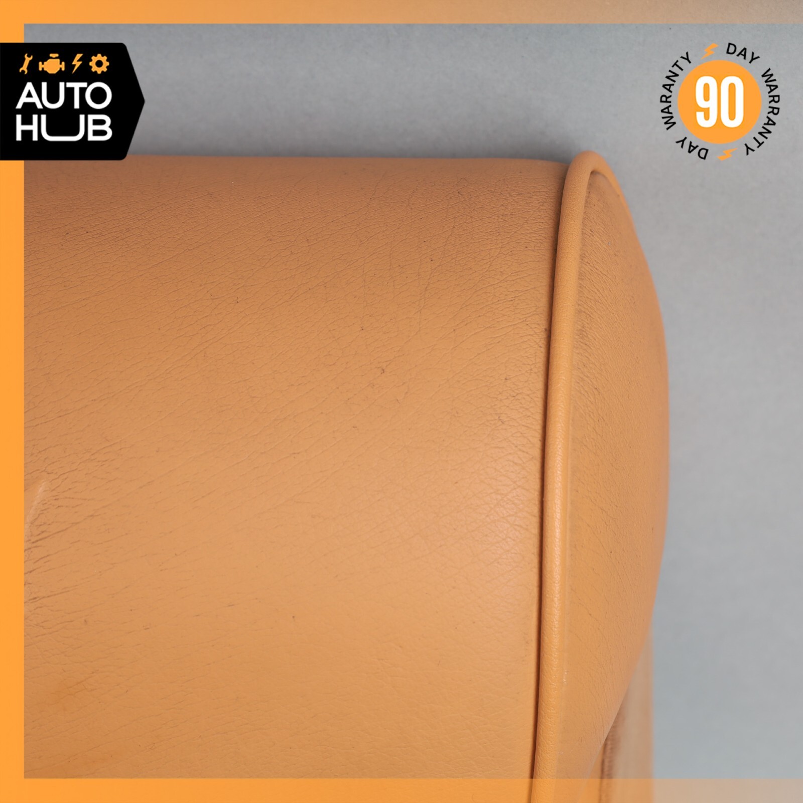 03-13 Maserati Quattroporte S M139 Rear Center Seat Headrest Beige OEM
