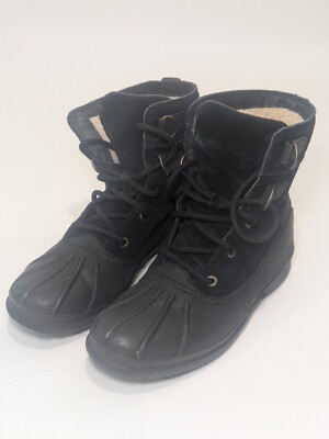 UGG Women's Azaria Winter Boot, Black, 8