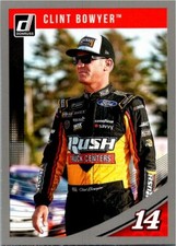 2019 Donruss Racing Silver Card #43 Clint Bowyer 