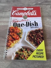 Campbells Fabulous One Dish Recipes Cookbook 1992 Favorite All Time Spiral