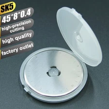Lot 45mm Rotary Cutter Spare Blades Leather Quilters Sewing Fabric Cutting Tool