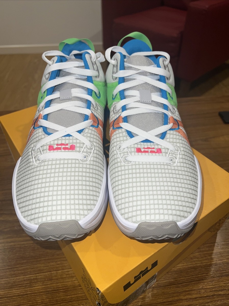 Lebron Witness 7 Grey Fog/Hyper Pink Size 11 DM1123 003 | eBay