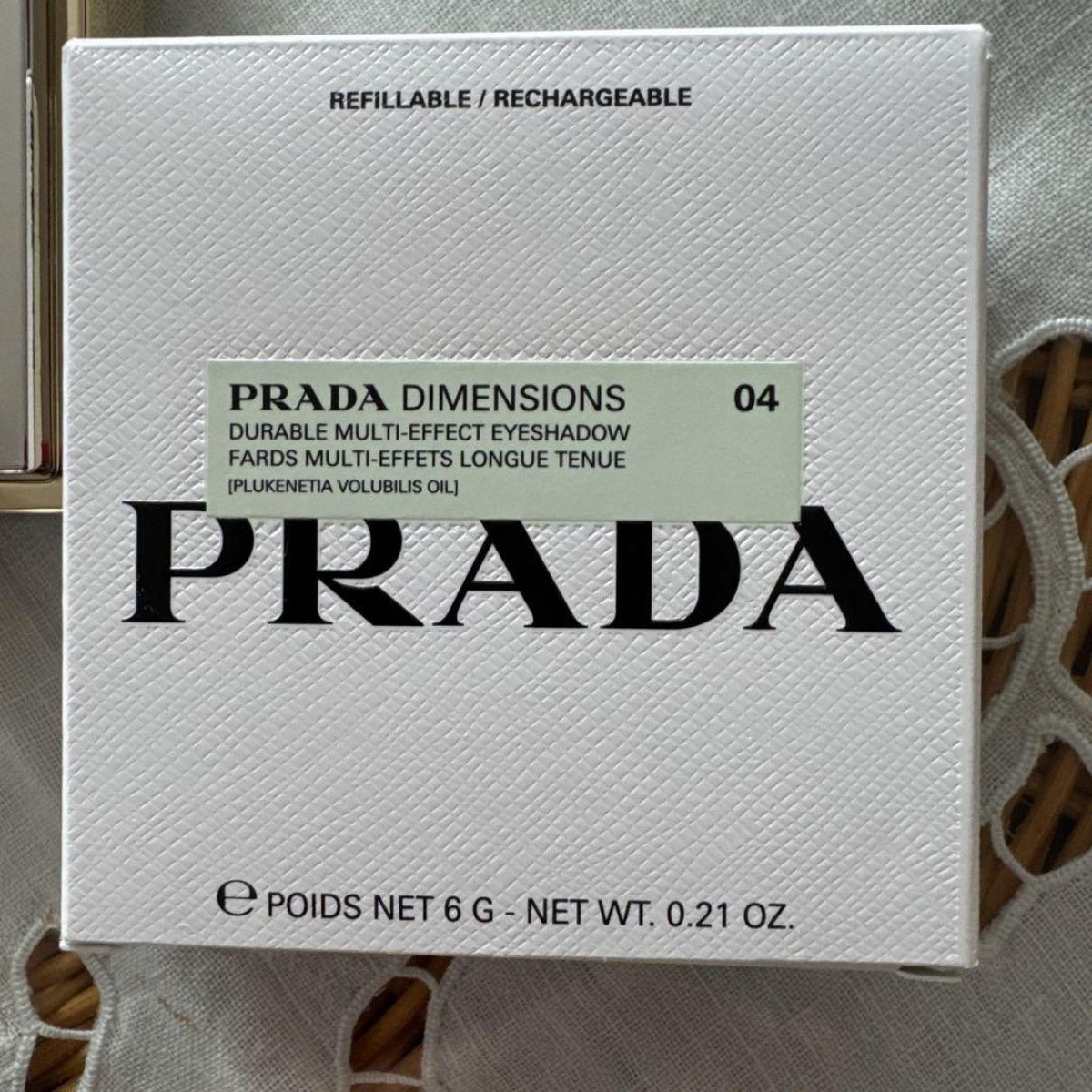 PRADA DIMENSIONS 04 POTTERY アイシャドウパレット Prada Dimensions Eyeshadow Refill | Prada Women | Prada Beauty