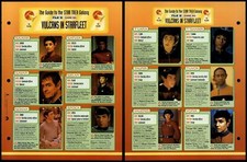 Vulcans In Starfleet - The Vulcans - Star Trek Fact File Page