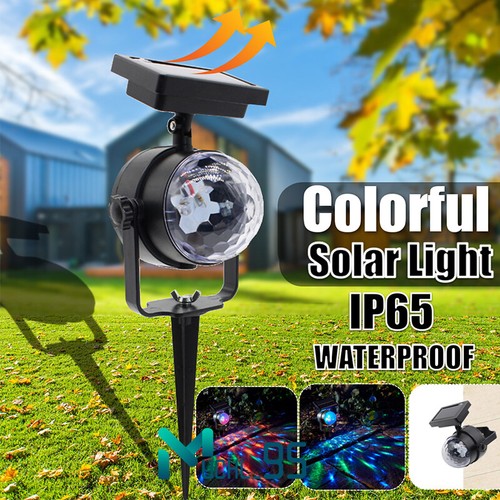 Outdoor Laser Lights Waterproof Solar Power Star Projector Light Xmas Christmas - Picture 3 of 27