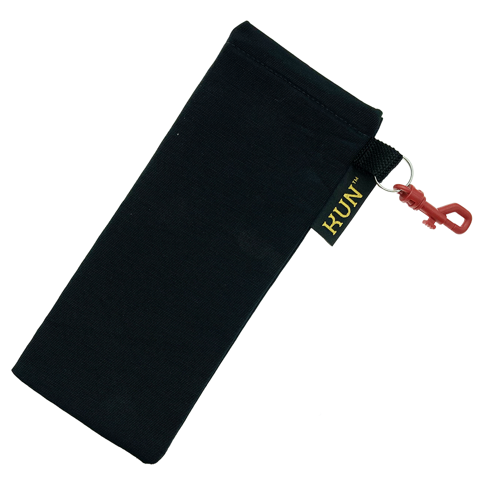 The KUN Pouch - Clip-on Carrying Bag for Violin Shoulder Rests Sizes 1/16 to 3/4