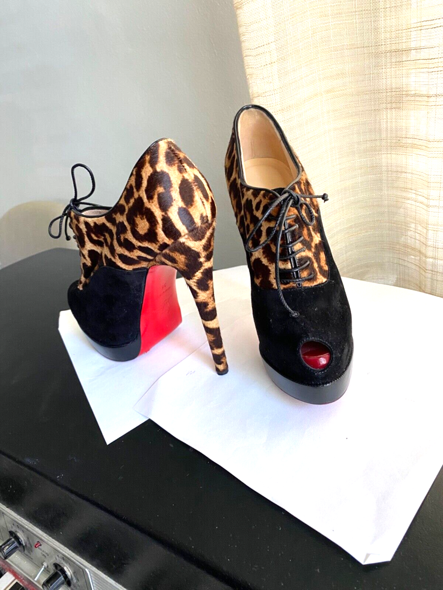 Patent Leather Louboutin Cheetah Heels Patent Leather Christian