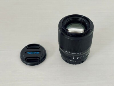 TOKINA atx-m 56mm F1.4E Sony E-mount w/Front and rear caps