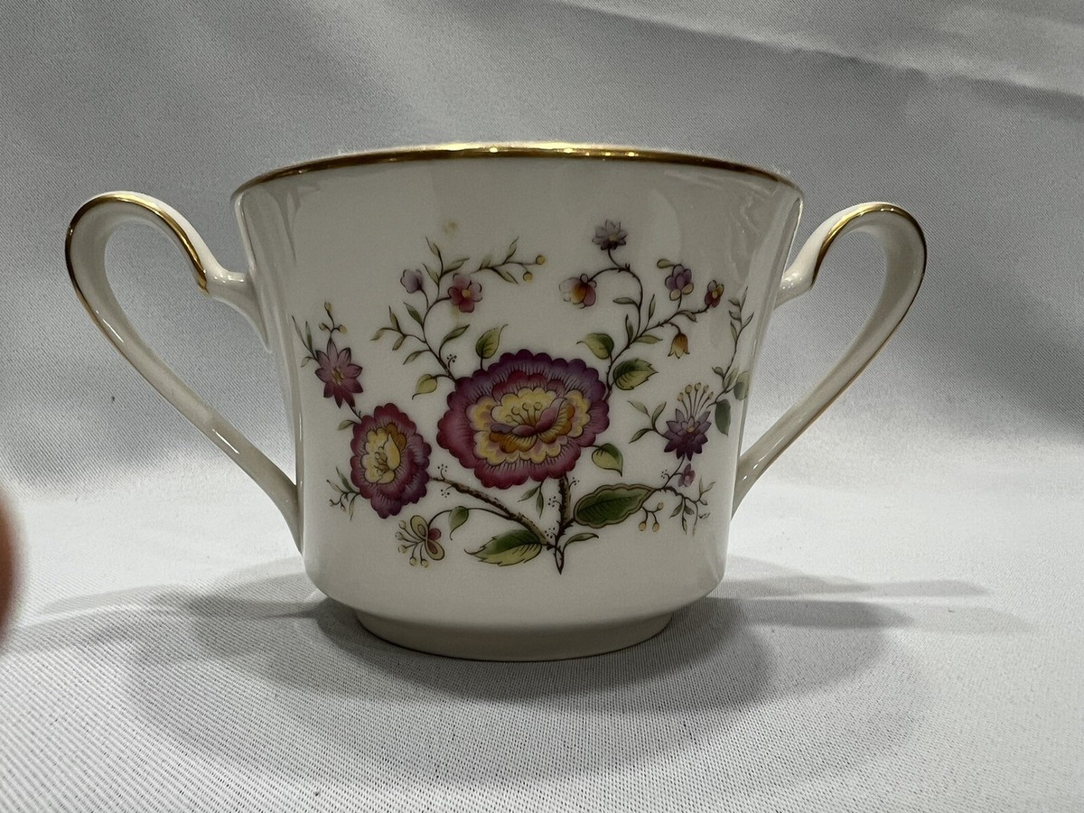 6pc Vintage Noritake Asian Song Oriental Floral China Set, Made In