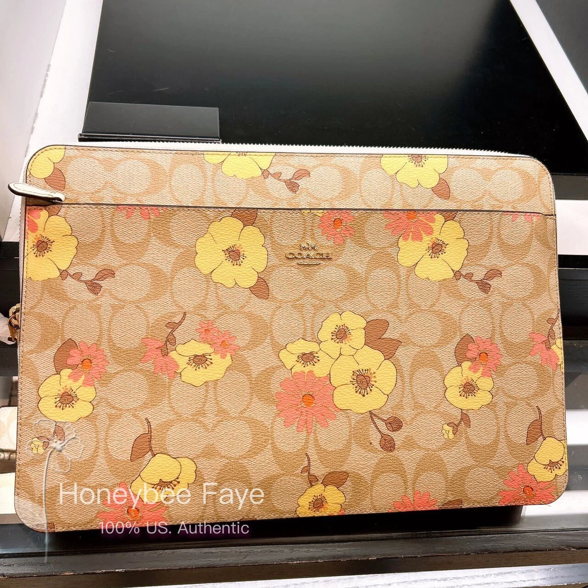 Coach hot sale laptop cover