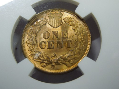 NGC MS 64 Red Brown 1907 Indian Head Cent - Picture 5 of 5