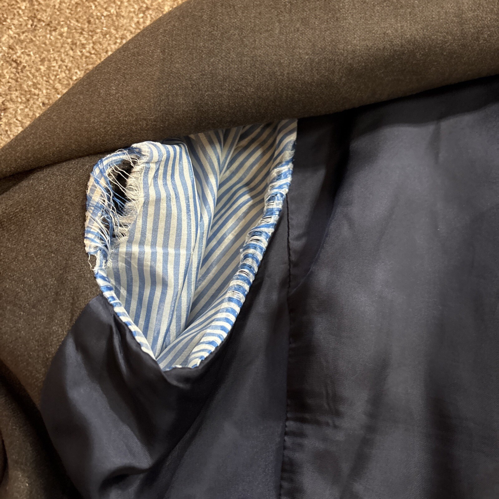 Faconnable Wool Blend Three-Button Blazer - Tall … - image 10