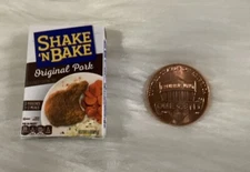 ZURU Mini Brands Series 2 SHAKE 'N BAKE Original Pork Box Miniature BRAND NEW!