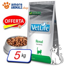 Farmina Cat Vet Life Naturel → Rénale - 5 KG - Croquettes Chat, Nourriture Chats