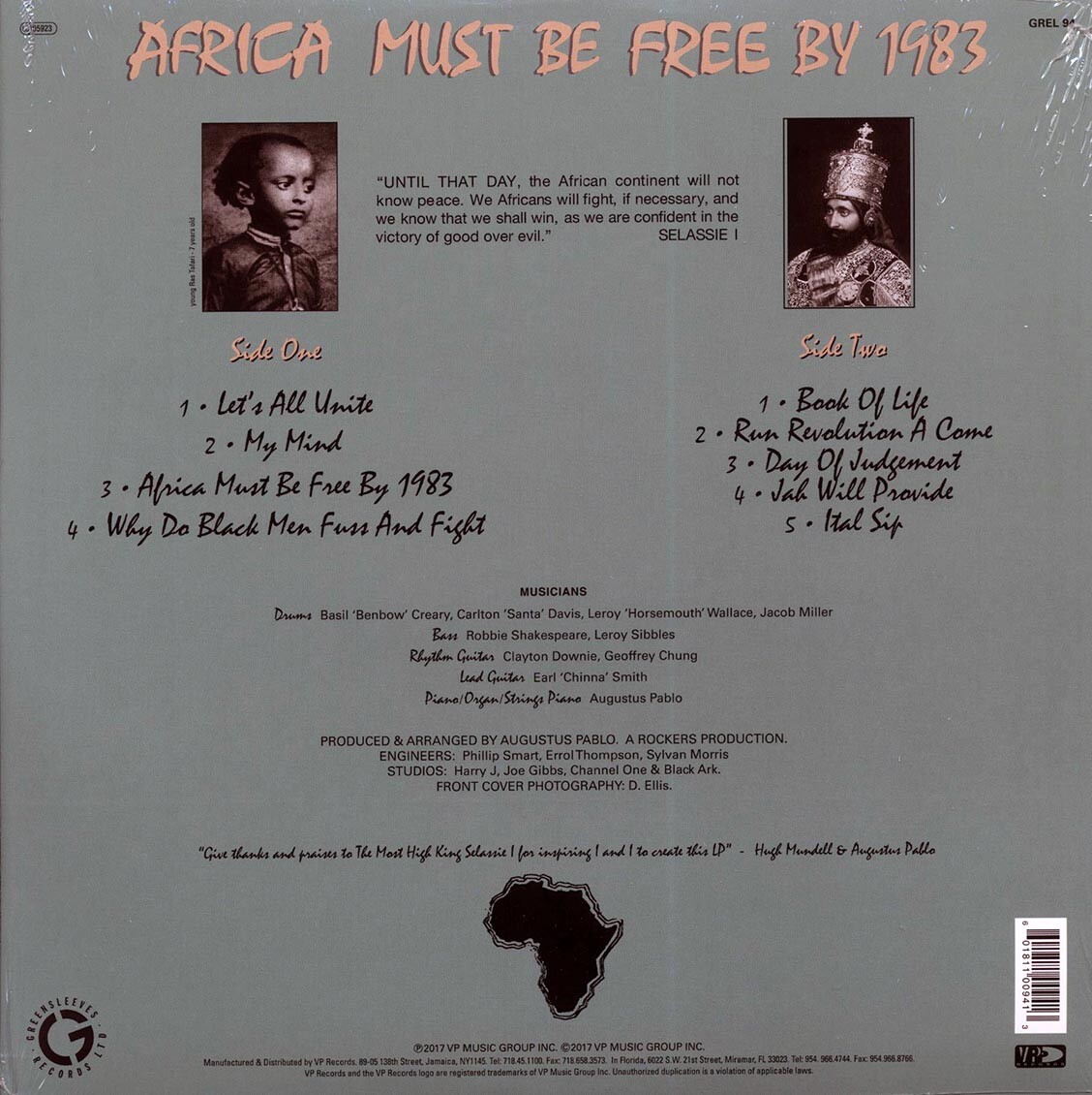 VINYL Hugh Mundell - Africa Must Be Free By 1983 | eBay