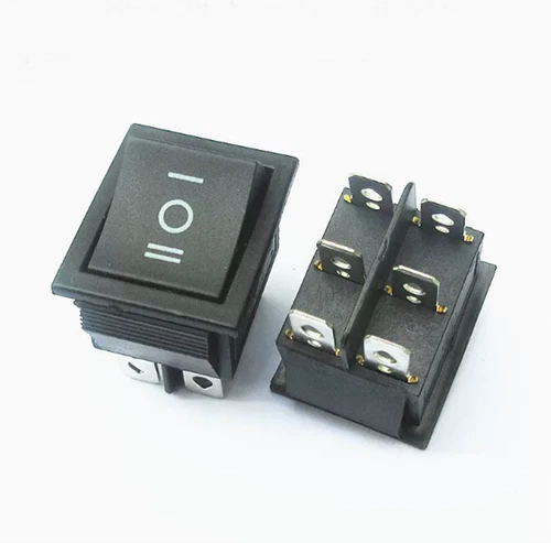 KCD4 Schiffstyp Wippschalter Schalter Reset 4/6 Pin 2/3-Position 16A 250VAC - Picture 17 of 28