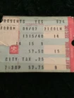 Vintage YES Concert Ticket Stub Forum