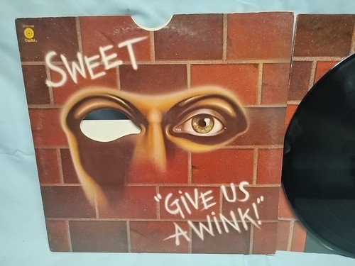 Sweet Give Us A Wink Vinyl LP Capitol Records ST-511496 1976 - Picture 2 of 9
