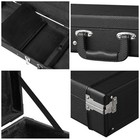 Electric Bass Guitar Hardshell Case Wood Square Carrying Portable Waterproof Box — photo 10