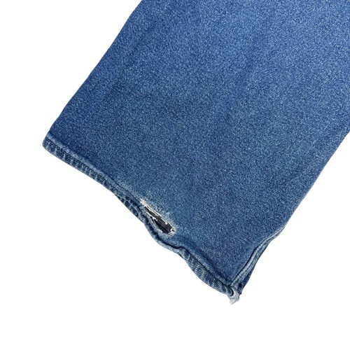 Hollister Women’s Wide Leg Baggy Cargo Jeans W32 Blue High Rise Stretch - 第 8/9 張圖片