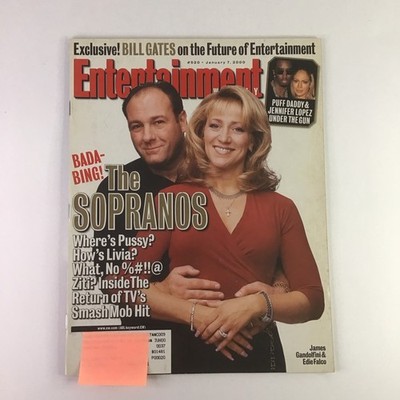 THE SOPRANOS A to Z - Entertainment Weekly #520 January  7, 2000 - First Cover